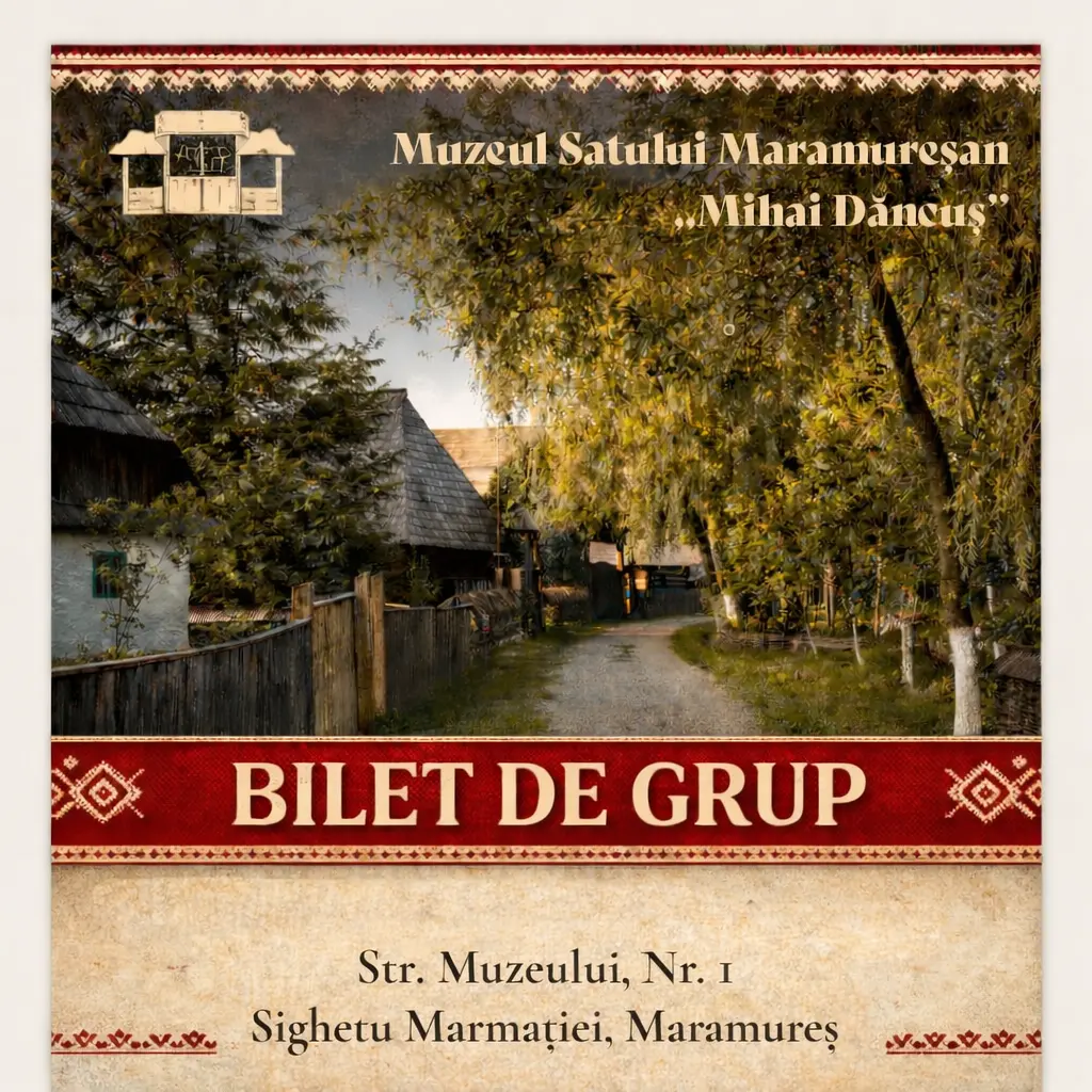 Bilet Grup Muzeul Satului Maramureșan